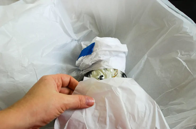 نحوه بسته بندی وسایل گرانبها