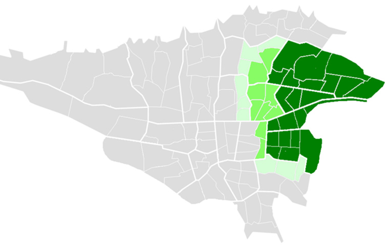 اسباب کشی به شرق تهران